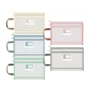 晨光文具学科科目分类袋小学生文件袋拉链式试卷收纳袋透明网纱双层大容量书袋作业资料a4考试专用袋票据产检 1