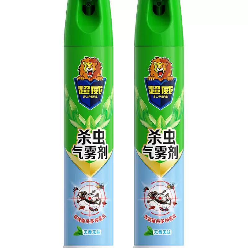 【下拉享优惠】超威杀虫气雾剂驱蚊驱虫臭虫蟑螂跳蚤家用除虫