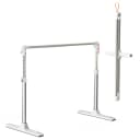 衣架收纳神器桌面可伸缩折叠阳台晾衣挂整理存放置物架子挂杆落地 1