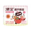 清宜魔芋凉面条皮速0食脂肪魔芋代0餐热量减低主脂肥期即食主食品 1