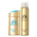【户外出游套组】安热沙小金瓶防晒霜+喷雾耐晒轻薄军训SPF50+ 1