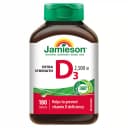 Jamieson健美生维生素D3成人VD维D3维他命2500IU片剂助力钙吸收 1