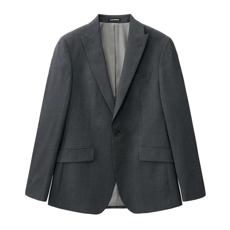 【三件套】利郎官方 西服套装男2026秋季新款结婚西服男装条纹