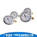 竖向油压表耐震压力表抗震径向测压YN-601.62.5/4/10/16/25/40MPA 1