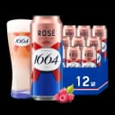 1664啤酒桃红500ml*12罐果味精酿啤酒小麦风味覆盆子味嘉士伯整箱 1