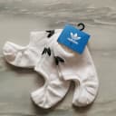阿迪达斯adidas三叶草男袜女棉袜低帮袜子运动透气隐形船袜FM0676 1