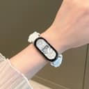 适用小米手环9表带10发圈8nfc陶瓷7代女生6版5新款4腕带3表链专用 3