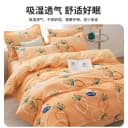 加厚纯棉被套单件150x200x230单人双人100全棉被罩四件套四季通用 3