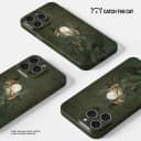 捧月~新中式国风插画ins适用苹果17promax手机壳新iphone16华为mate70小米15飞天vivoS19复古iqooneo10荣耀90 5