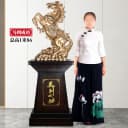 落地马到成功摆件公司办公室开业乔迁礼物送礼大型马装饰高档大气 4