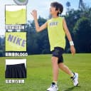 Nike 3brand儿童套装男童背心短裤青少年运动两件套夏装N32622279 5