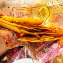 湘旭东辣片辣条香辣麻辣大辣片湖南特产儿时豆皮熟食零食休闲小吃 4