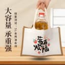 麻布手提袋定制logo时尚外出学生饭盒包便当袋子环保礼品袋帆布袋 4