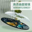 现代大气客厅钟表夜光挂钟格栅背景墙创意装饰时钟挂墙壁餐厅灯画 5