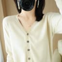 【爆款秒杀】圆领针织毛衫套头短款大码宽松百搭毛衣打底 3