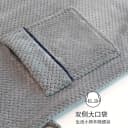浴袍男款珊瑚绒吸水速干菠萝格家用情侣长款浴衣浴袍可裹女士睡袍 3