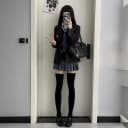 妙氏西装9件套JK外套春款jk制服2026年新款正版原创西服格裙套装 5