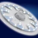 led吸顶灯改造改装灯板环形锯齿形替换光源贴片灯珠三色灯盘家用 4