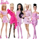 正版芭比娃娃Barbie百变造型多关节可动瑜伽体换装女孩过家家玩具 4