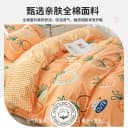 加厚纯棉被套单件150x200x230单人双人100全棉被罩四件套四季通用 2