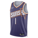 正品NIKE耐克布克BOOKER1号太阳队城市宣告复古SW球衣背心DO9452 4