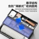 悍高橱柜拉篮铝合金双层抽屉式碗篮内置碗架304不锈钢收纳碗碟篮 4