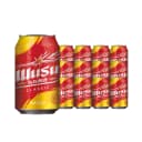 【乌苏啤酒官方】红乌苏330ml*12罐装啤酒经典款乌苏白啤非原箱 2