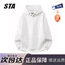 STA旗舰店美式重磅纽扣连帽卫衣男女秋冬季潮牌高街纯棉加绒外套 4