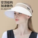 【鞠婧祎同款】觅橘空顶防晒帽可调节女防紫外线夏季太阳帽遮阳TK 2