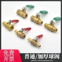 瑞沃尔小球阀1/2/3/4分双内丝外丝螺纹加厚铜阀门宝塔气动管开关 2