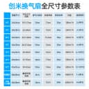 创米集成吊顶换气扇厨房卫生间天花排气扇吸顶式强力轻音排风扇 4