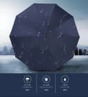 自动雨伞男女折叠太阳伞加大加固晴雨两用防晒防紫外线加厚遮阳伞 5