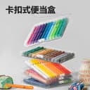 得力直液式丙烯马克笔软头小学生专用亚克力层叠盒不易透纸强覆盖力叠色涂鸦DIY美术画画水彩笔 3