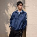 通勤百搭三条纹休闲运动夹克外套男女春秋adidas阿迪达斯三叶草 4