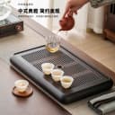 捷安玺实木茶盘家用客厅茶海茶托盘2026新款蓄排式小型茶台干泡盘 5