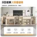 餐边柜客厅定制储物柜家用矮柜沙发靠背柜超波轻奢岩板横厅隔断柜 3