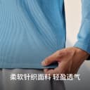安德玛官方UA Waffle新款男华夫格圆领亨利领运动休闲长袖t恤上衣 4