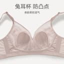 芬腾内衣女大胸显小无钢圈蕾丝聚拢防下垂收副乳胸罩女士文胸薄款 2