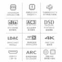 HIFI发烧解码器DTS杜比全景声5.1声道蓝牙接收U盘无损播放ES9038 3