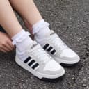 阿迪达斯adidas neo Entrap 男女白绿耐磨舒适透气运动板鞋JI2546 3