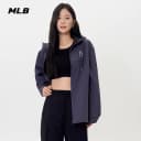 MLB官方 男女情侣大LOGO连帽防泼水夹克外套25秋冬新款WJB80 4