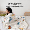婧麒A类儿童被子被芯四季通用春秋夏凉被可机水洗婴儿专用小被子a 4