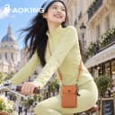 AOKING2026新款斜挎包女通勤随身护照包证件包迷你小包轻便手机包 3