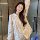 春夏2026新款可爱纯棉显瘦娃娃领睡衣女家居服可外穿柔软透气宽松 5
