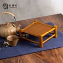 邱师傅竹木高山楠竹壶承杯架茶具收纳架茶杯架壶架手工家用中式 2