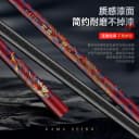 伽玛精工拿铁战二代28调小综合鱼竿台钓手杆超轻超硬鲫鲤鱼台钓竿 4