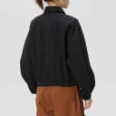 NIKE耐克女子黑色运动健身跑步翻领夹克外套IF0213-010 2