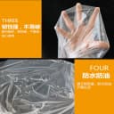 一次性围裙独立包装透明塑料防水防油污火锅烧烤外卖龙虾餐饮专用 2