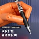 得力文具中性笔按动笔黑色0.5子弹头红笔学生用可定制笔广告笔企业展会礼品笔刻字商务圆珠笔s01升级 5