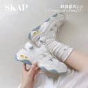 SKAP奶油猫爪圣伽步女鞋2026夏季款厚底运动玛丽珍女士款包头凉鞋 4